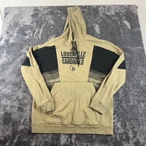 Adidas Louisville Cardinals Team Issued Fleece Hoodie Camo Men's XLT Pullover
